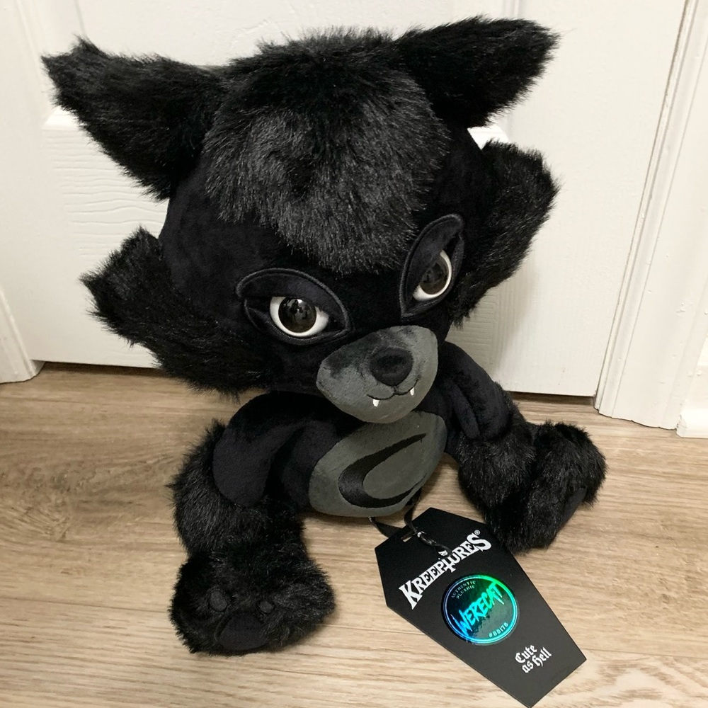 Kreeptures NEW Werecat Halloween Plush Stuffed Animal 13”
